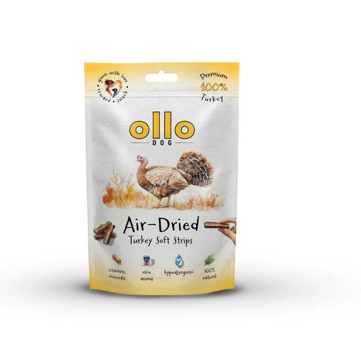 Snack pour chiens ollo dinde 80 g s9112286399. Chez Diaytar, chaque détail compte pour votre satisfaction totale.