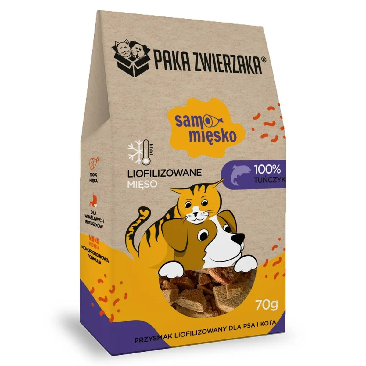Snack pour chiens paka zwierzaka poisson 70 g s9112298716. Diaytar cultive l'art du bien-être à travers ses produits soigneusement choisis.