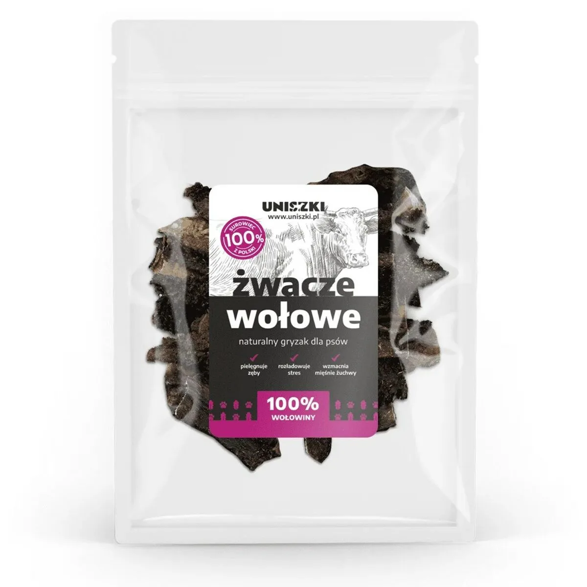 Snack pour chiens uniszki viande de boeuf 100 g s9111368459. Votre style, votre personnalité, nos produits : bienvenue chez Diaytar !
