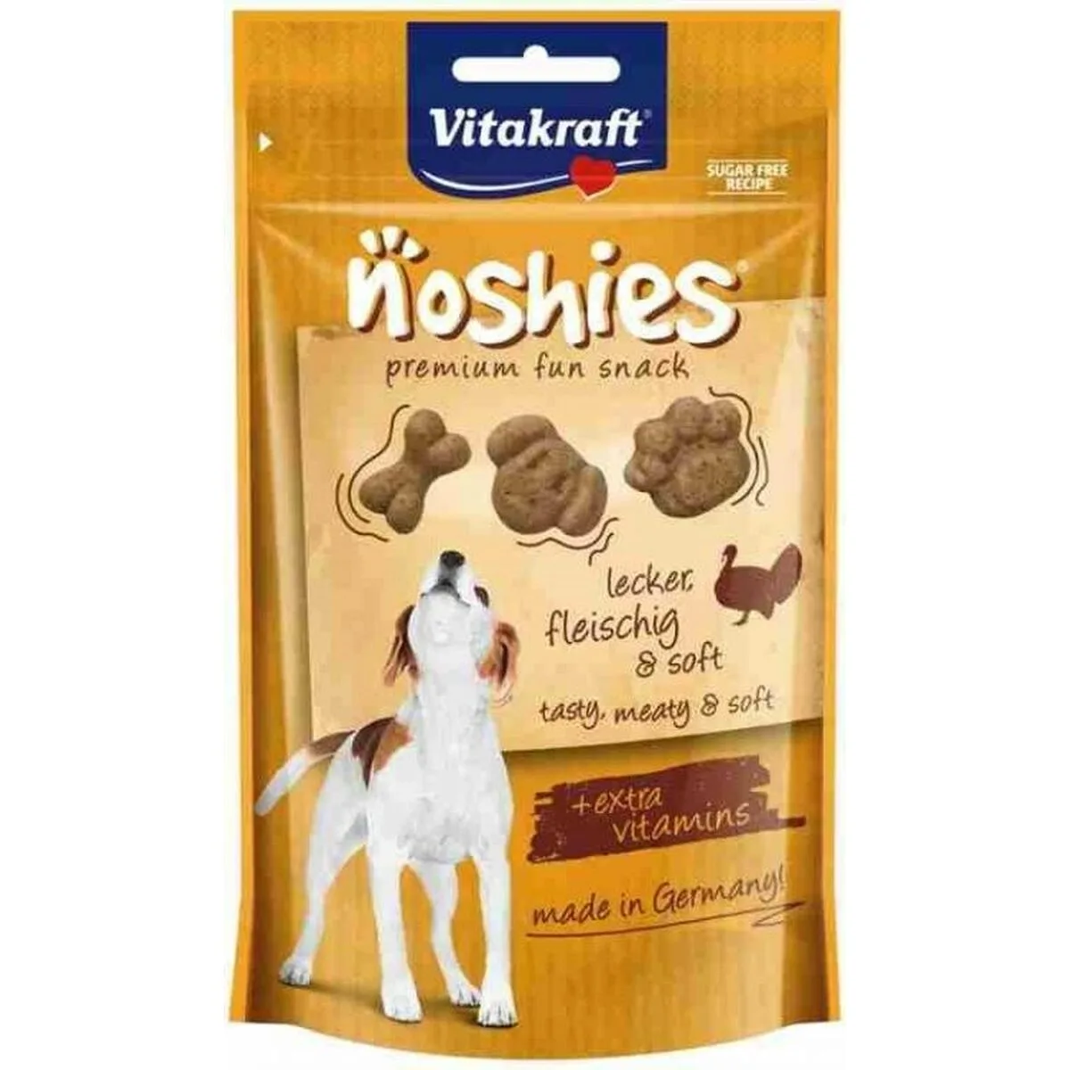 Snack pour chiens vitakraft noshies 90 g dinde s919045289. Diaytar, c'est la promesse tenue d'un e-commerce où l'émerveillement devant un produit simple est encore possible.