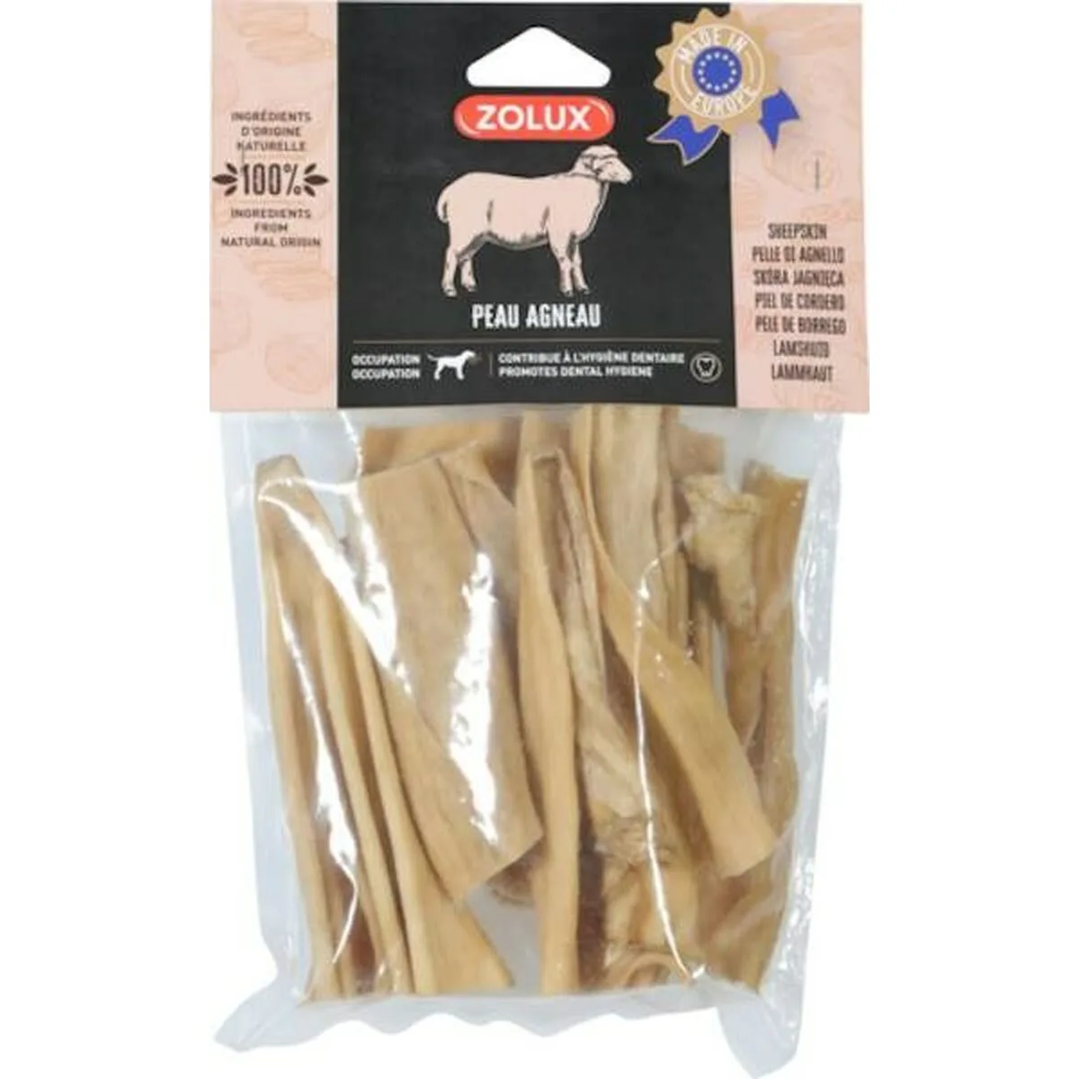 Snack pour chiens zolux piel de cordero 200 g s919045874. Nos stylistes Diaytar dénichent pour vous les pépites de la saison.