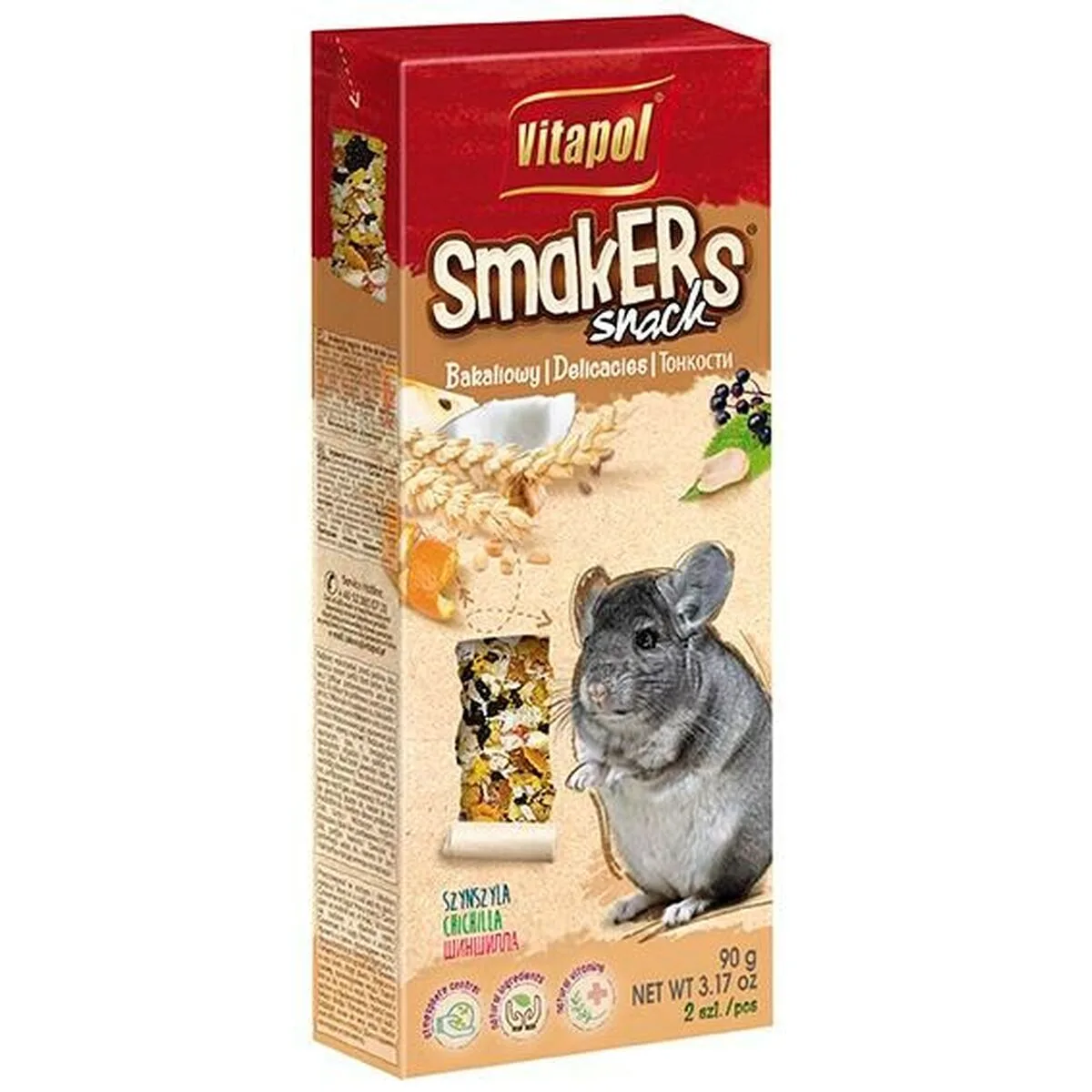Snacks vitapol smakers 90 g s911175726. Diaytar, c'est votre garantie contre la déception. Des produits testés et approuvés, pour un shopping en toute sérénité.