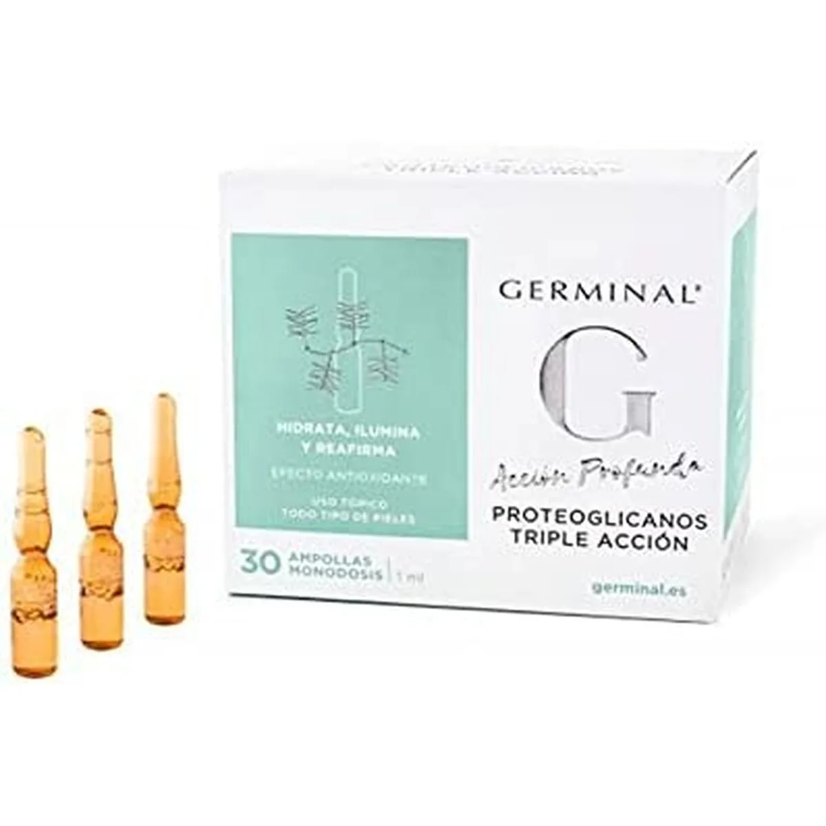 Soin anti age pour le visage et le cou germinal accion profunda proteoglicanos 30 x 1 ml s0510497567. Notre mission : éradiquer le superflu pour ne vous proposer que l'essentiel... mais en beaucoup plus stylé. Bienvenue chez Diaytar.