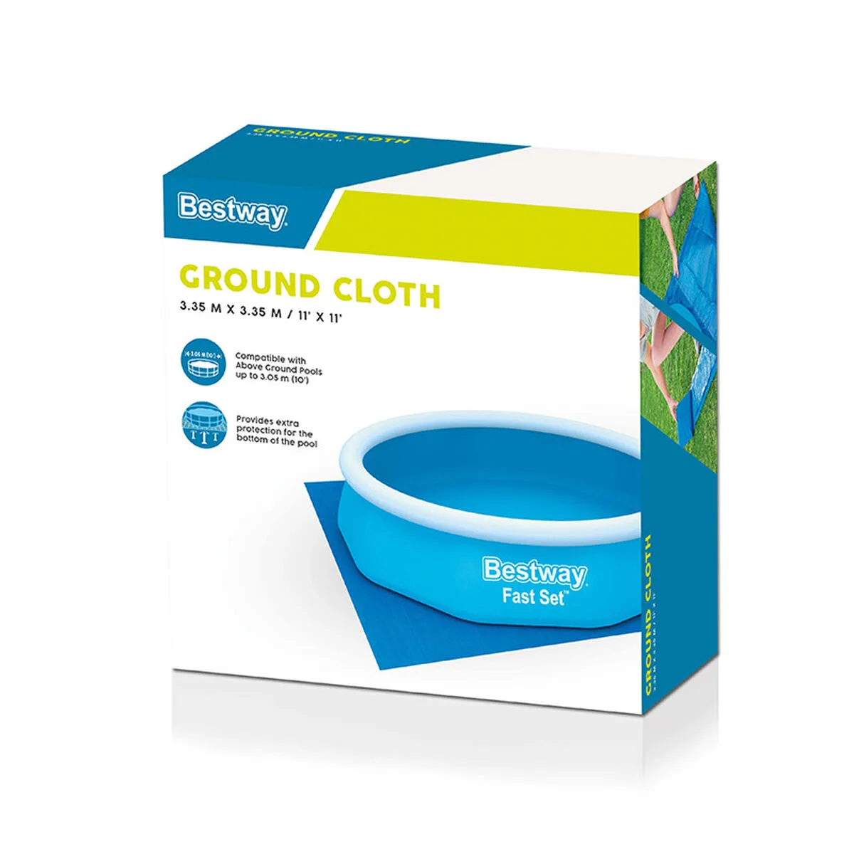 Sol protecteur pour piscine demontable bestway 335 x 335 cm 1 unite d140075528. Chez Diaytar, la tendance n'est pas qu'une question d'apparence, c'est une question de fonctionnalité et d'innovation