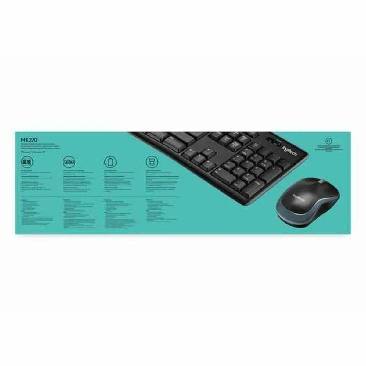 Souris clavier logitech lgt mk270 us noir qwerty qwerty us s912343097. Plongez dans l'univers Diaytar où chaque produit raconte une histoire.