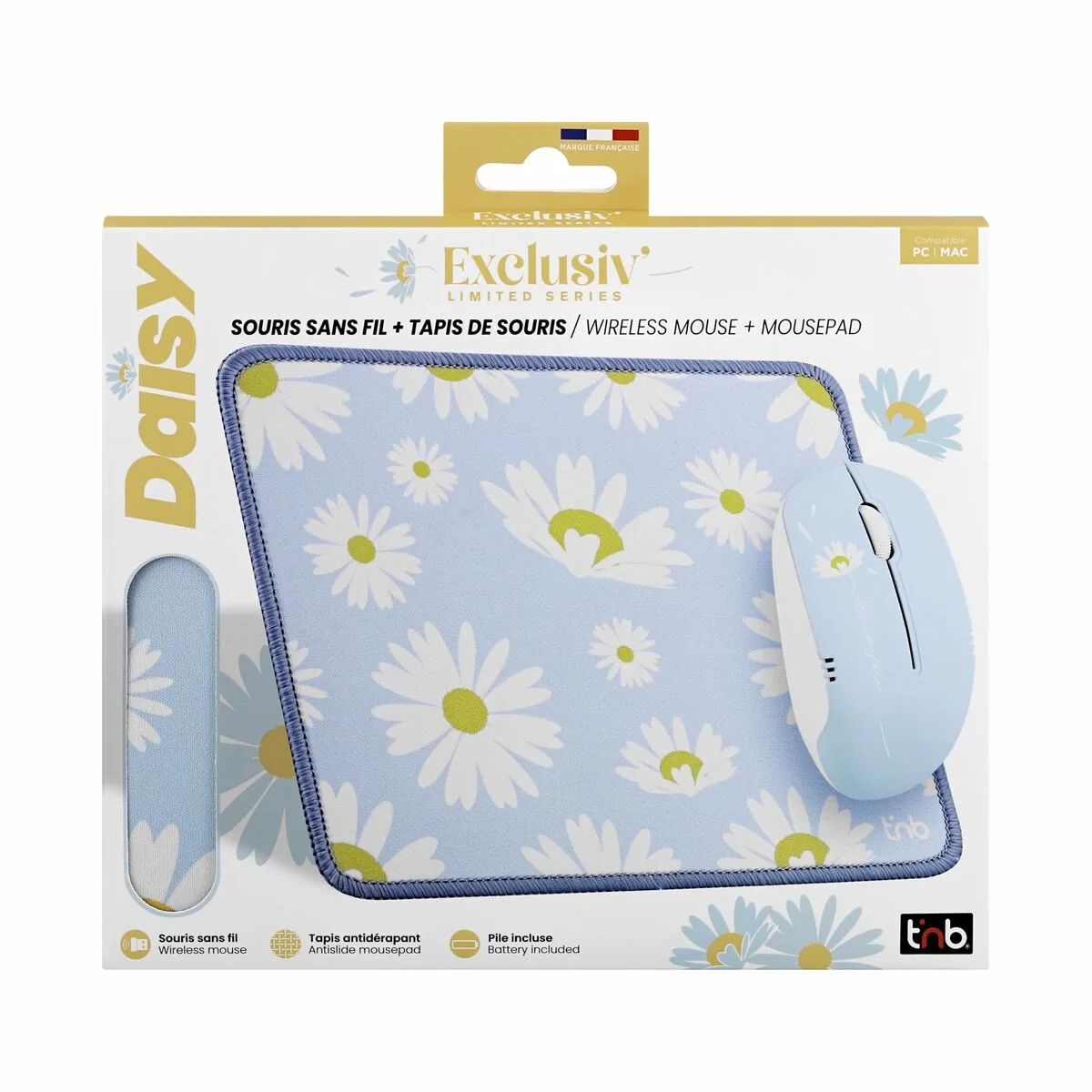 Souris et tapis de souris gaming t nb daisy bleu m052568234. Diaytar, c'est l'évidence que quand on aime les produits, on ne compte pas. On les collectionne. À vous de jouer.