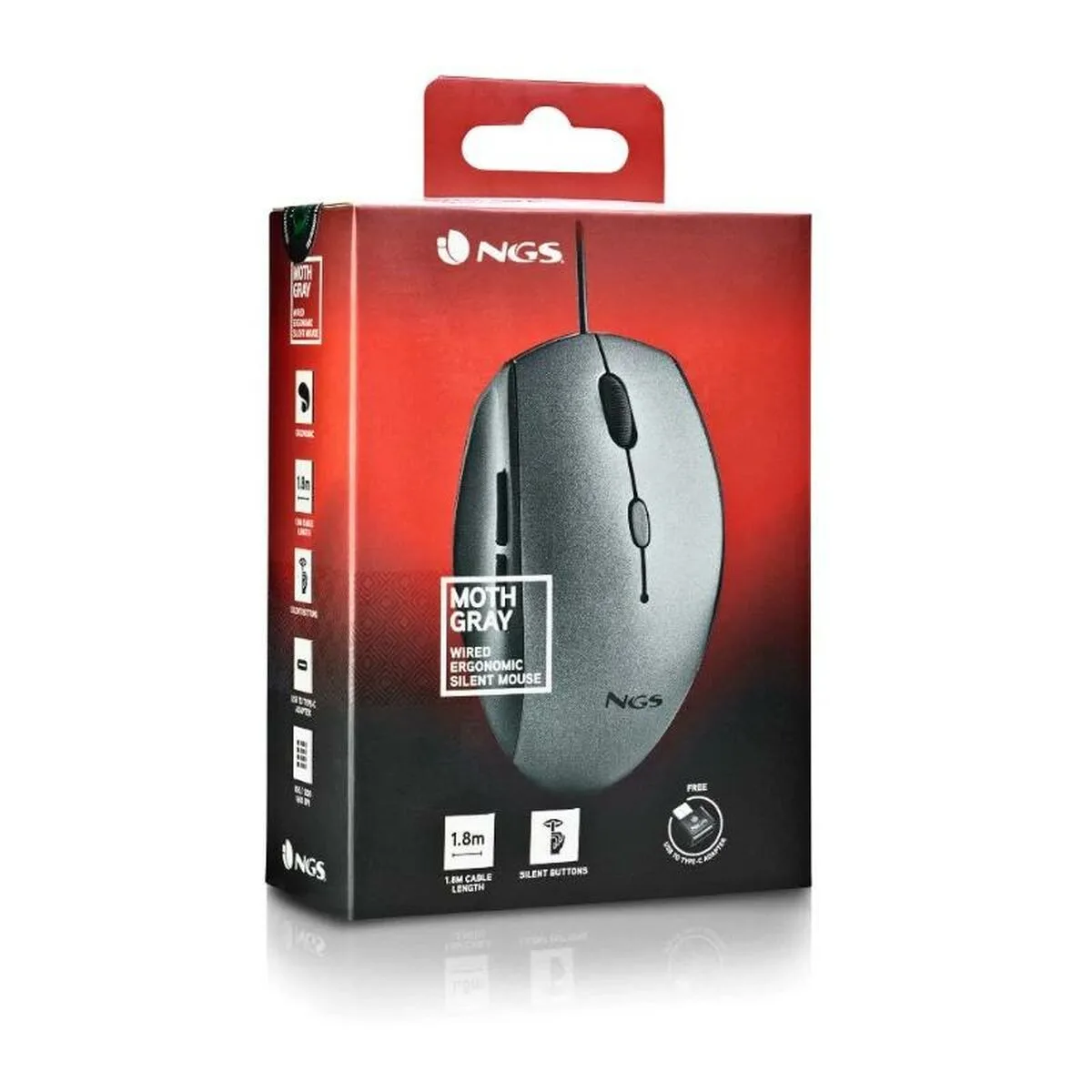 Souris ngs mothgray gris 1600 dpi 1 unite s045638391. Diaytar a fait le pari de la transparence : nous vous disons tout sur l'origine et la conception de nos produits.