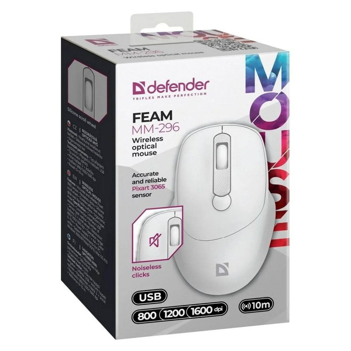 Souris sans fil defender mm 296 rf blanc s9111529243. Diaytar, c'est l'assurance de découvrir des produits que vous ne trouverez nulle part ailleurs, tous domaines confondus