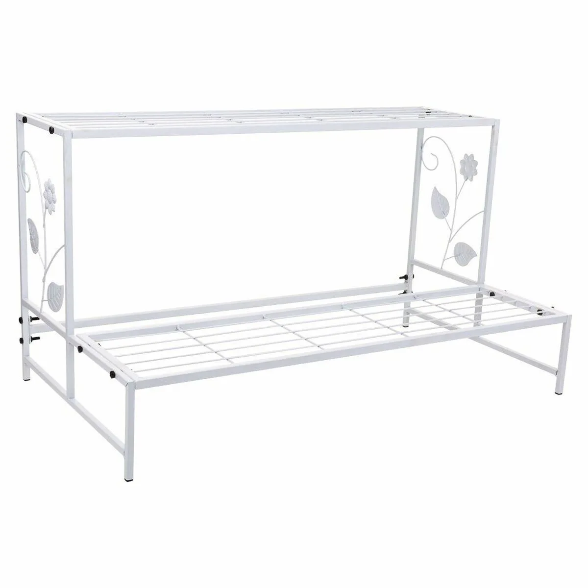 Sous pot alexandra house living blanc fer 44 x 44 x 80 cm d163134999. Diaytar, c'est le refuge des amoureux du beau et de l'utile, un sanctuaire dédié au produit parfait.