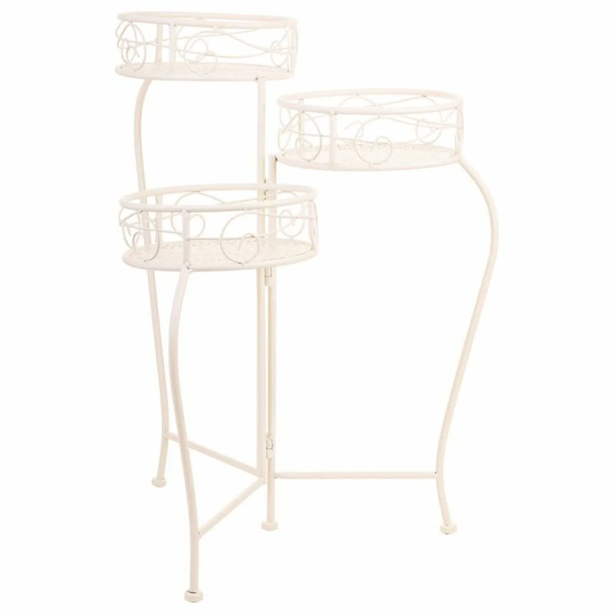 Sous pot alexandra house living blanc metal fer 34 x 76 x 40 cm d163285185. Diaytar : La boutique qui réunit qualité, tendance et prix accessibles sous un même toit.