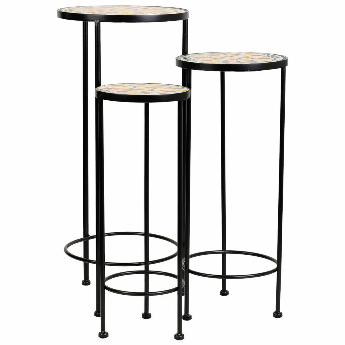 Sous pot alexandra house living noir fer carrelage 30 x 68 x 30 cm 3 pieces d163219928. Diaytar Fashion : Soyez à la pointe de la mode avec nos collections exclusives.
