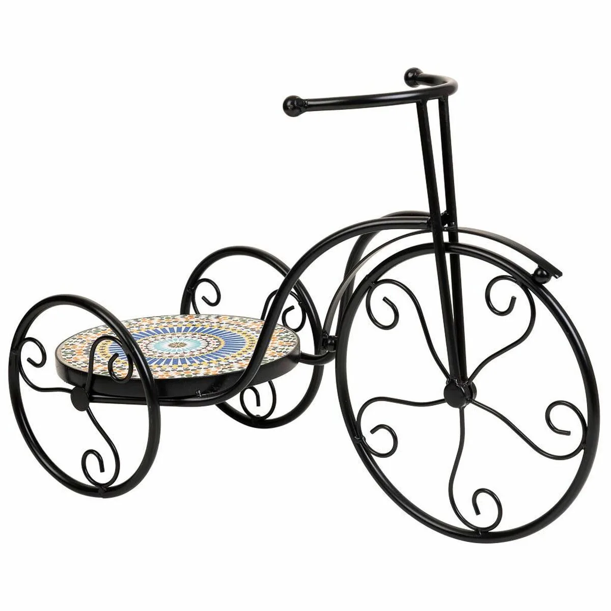 Sous pot alexandra house living noir fer carrelage bicyclette 23 x 36 x 53 cm d163219758. Nous sommes Diaytar, les architectes de votre espace de vie en ligne, meublé avec les meilleurs produits du moment