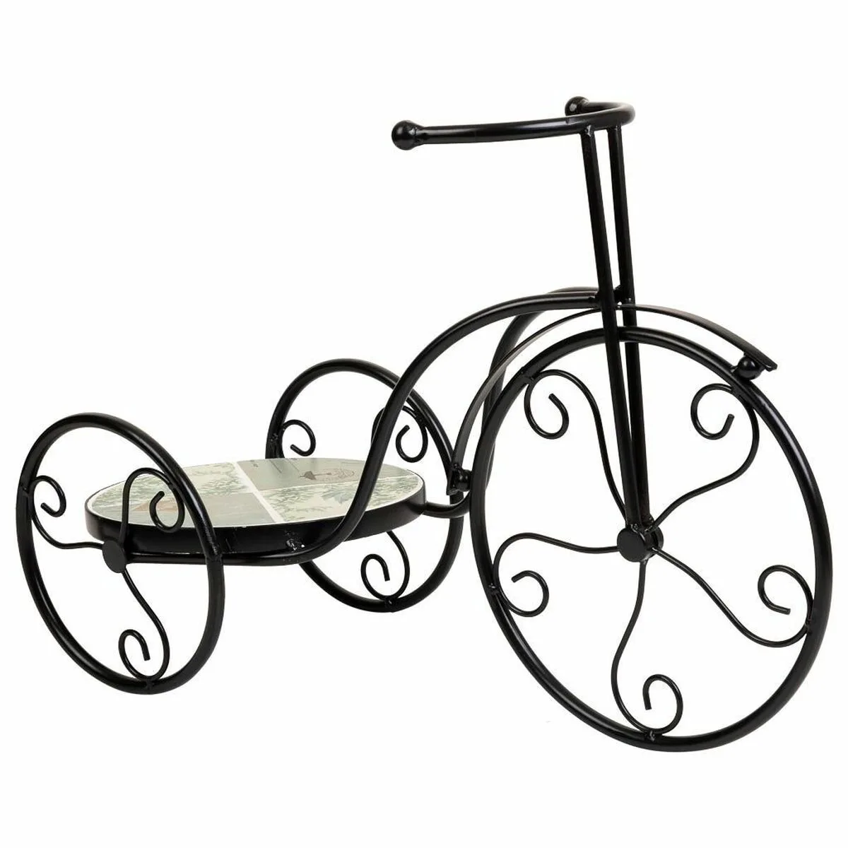 Sous pot alexandra house living noir fer carrelage bicyclette 23 x 36 x 53 cm d163221618. Diaytar cultive l'art de la surprise en vous proposant constamment de nouveaux produits généraux et high-tech inattendus