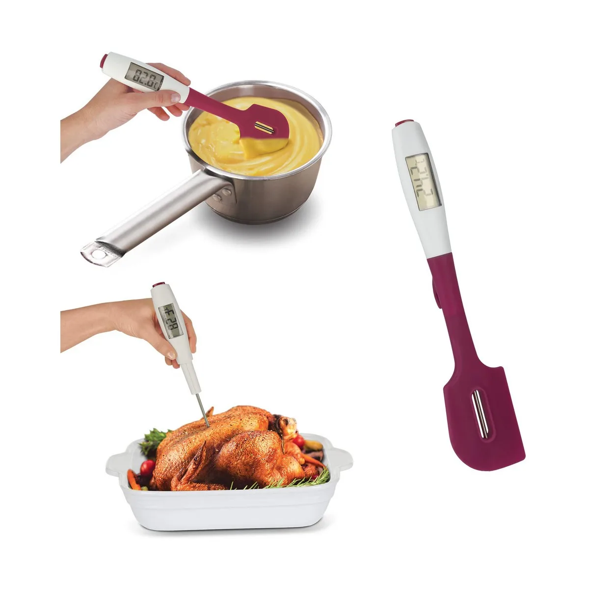 Spatule de cuisine metaltex 29806410 silicone 30 cm blanc s791172894. Pour un quotidien optimisé et stylisé, faites confiance à Diaytar et son expertise en produits généraux et innovants