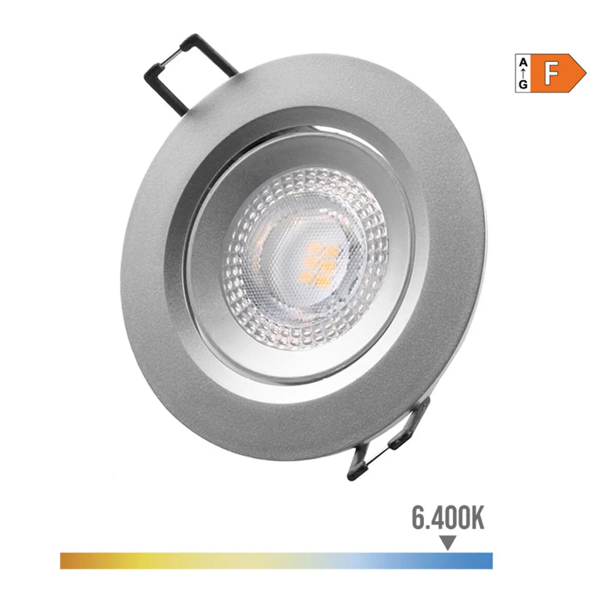 Spot encastre edm 31653 downlight f 5 w 380 lm 6400 k s790188375. Diaytar, c'est l'assurance de produits qui durent, tant dans leur construction que dans leur style intemporel.