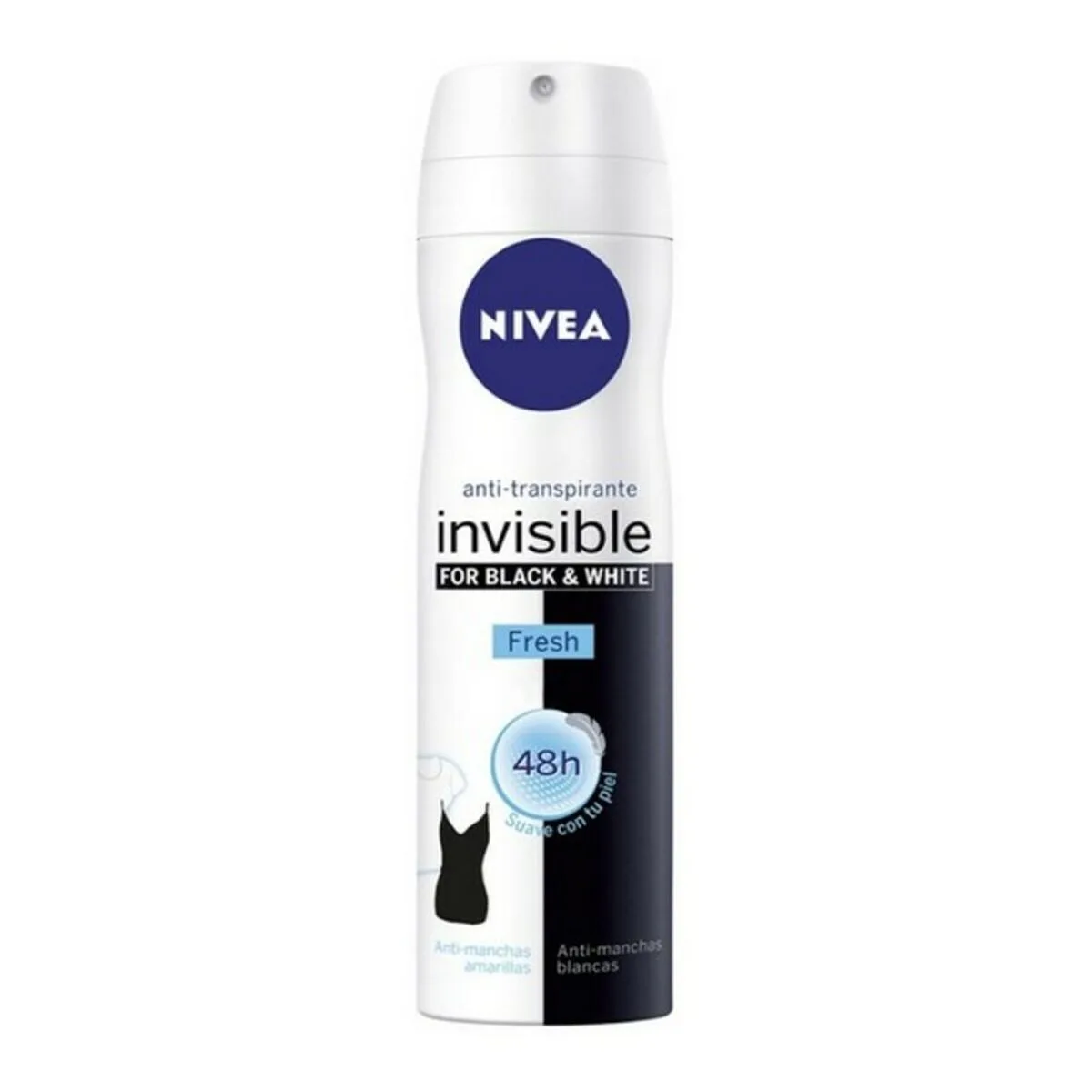 Spray deodorant black white invisible fresh nivea 200 ml s054243243. Diaytar, c'est la vitrine ultime des produits qui comptent vraiment, ceux qui simplifient et embellissent existant.