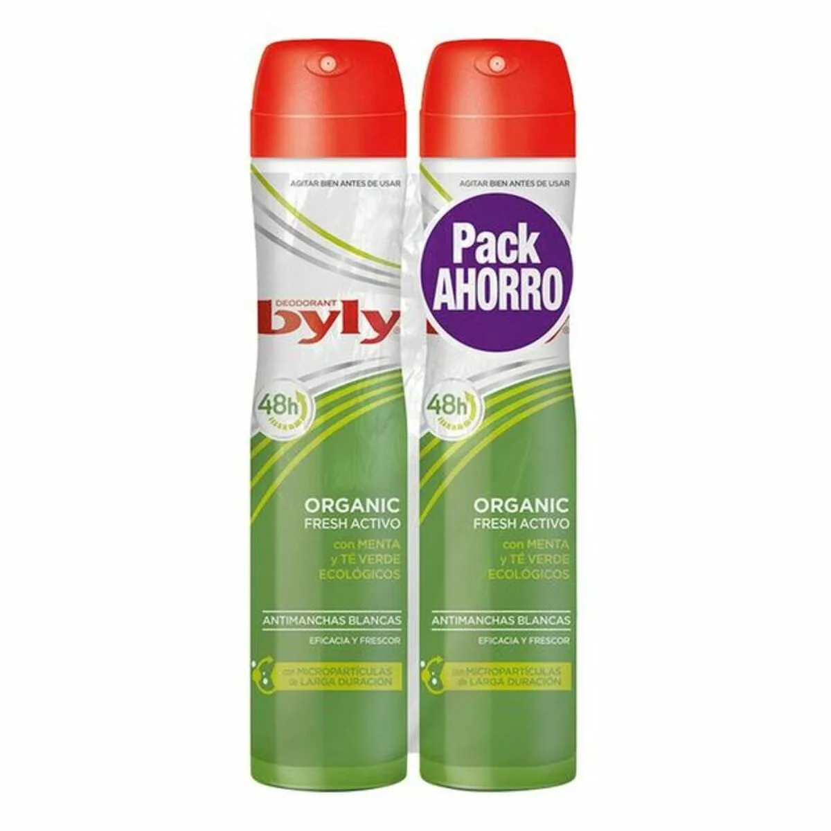 Spray deodorant organic extra fresh byly 2 uds s055400275. Re-découvrez le plaisir de shopper en ligne avec Diaytar et sa multitude de produits triés sur le volet pour vous