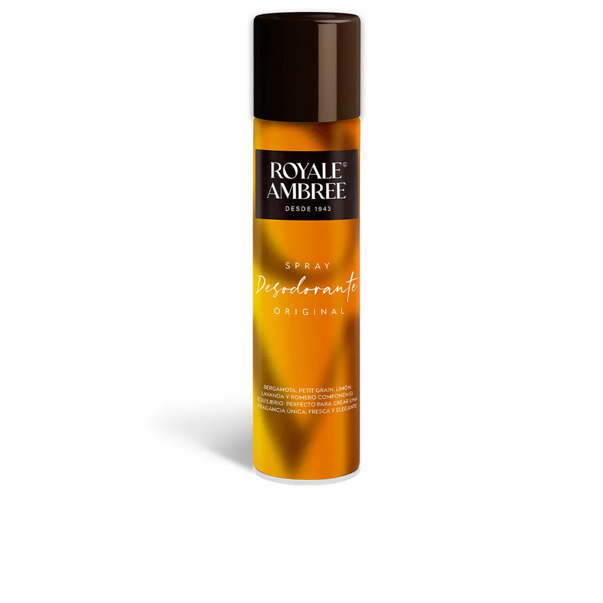 Spray deodorant royale ambree original 250 ml m012204682. La boutique en ligne Diaytar, un terrain de jeu infini pour tous ceux qui aiment découvrir des produits utiles et beaux