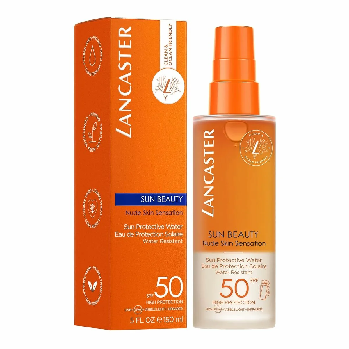 Spray protecteur solaire lancaster sun beauty spf 50 150 ml s0513139072. Exprimez votre personnalité avec les accessoires tendance de Diaytar.