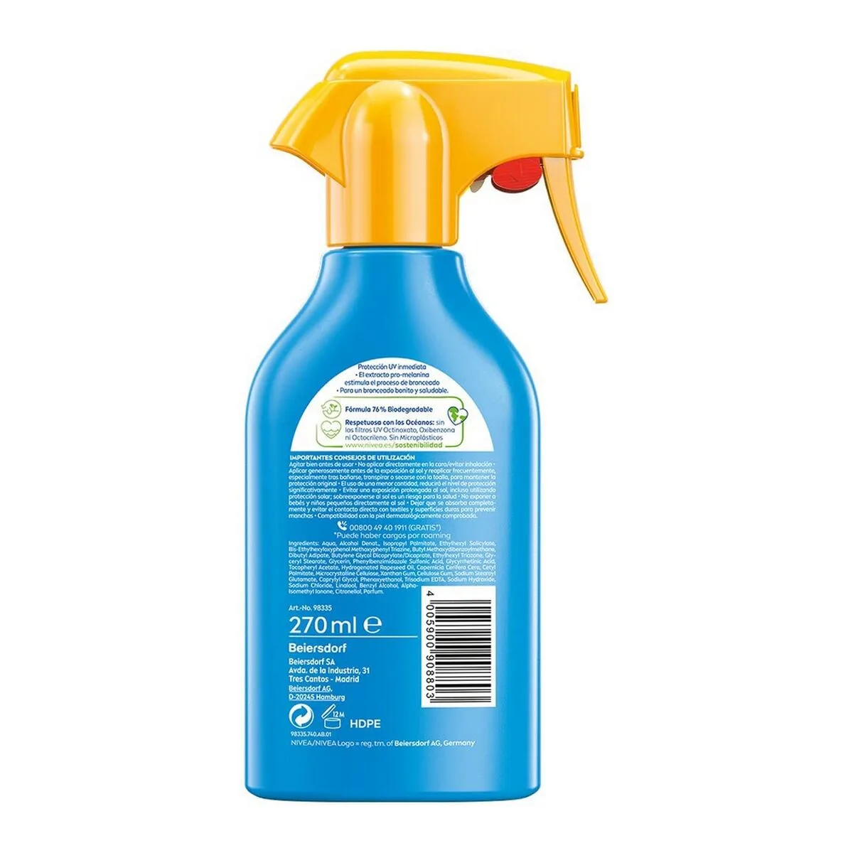 Spray protecteur solaire nivea sun bronzant 270 ml spf 30 s059700529. Laissez-vous guider par Diaytar à travers la jungle des produits pour dénicher ceux qui méritent vraiment votre attention