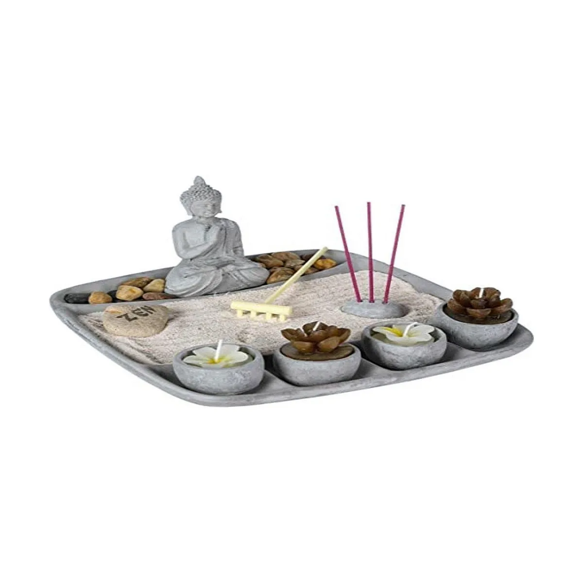 Statues de jardin atmosphera gris ciment 24 x 24 x 12 cm s790791277. Diaytar, c'est votre conseiller shopping personnel, toujours à l'affût des pépites qui correspondent à votre style de vie.
