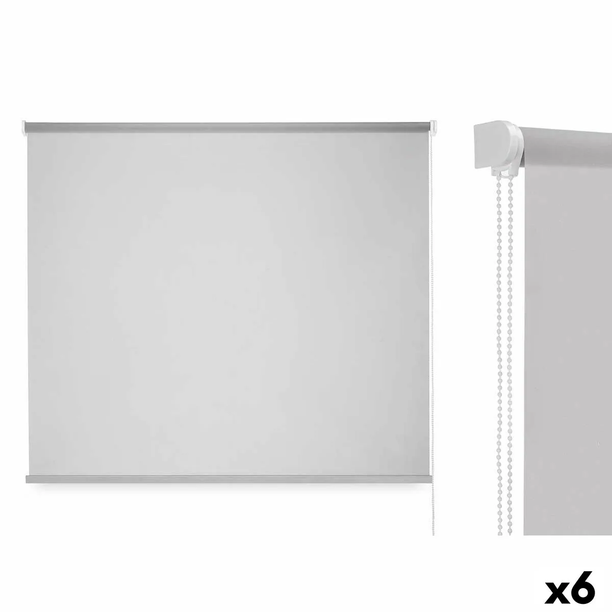 Store a enrouleur 150 x 180 cm gris tissu plastique 6 unites s362888540. Votre boutique de confiance Diaytar vous accompagne dans tous vos projets.