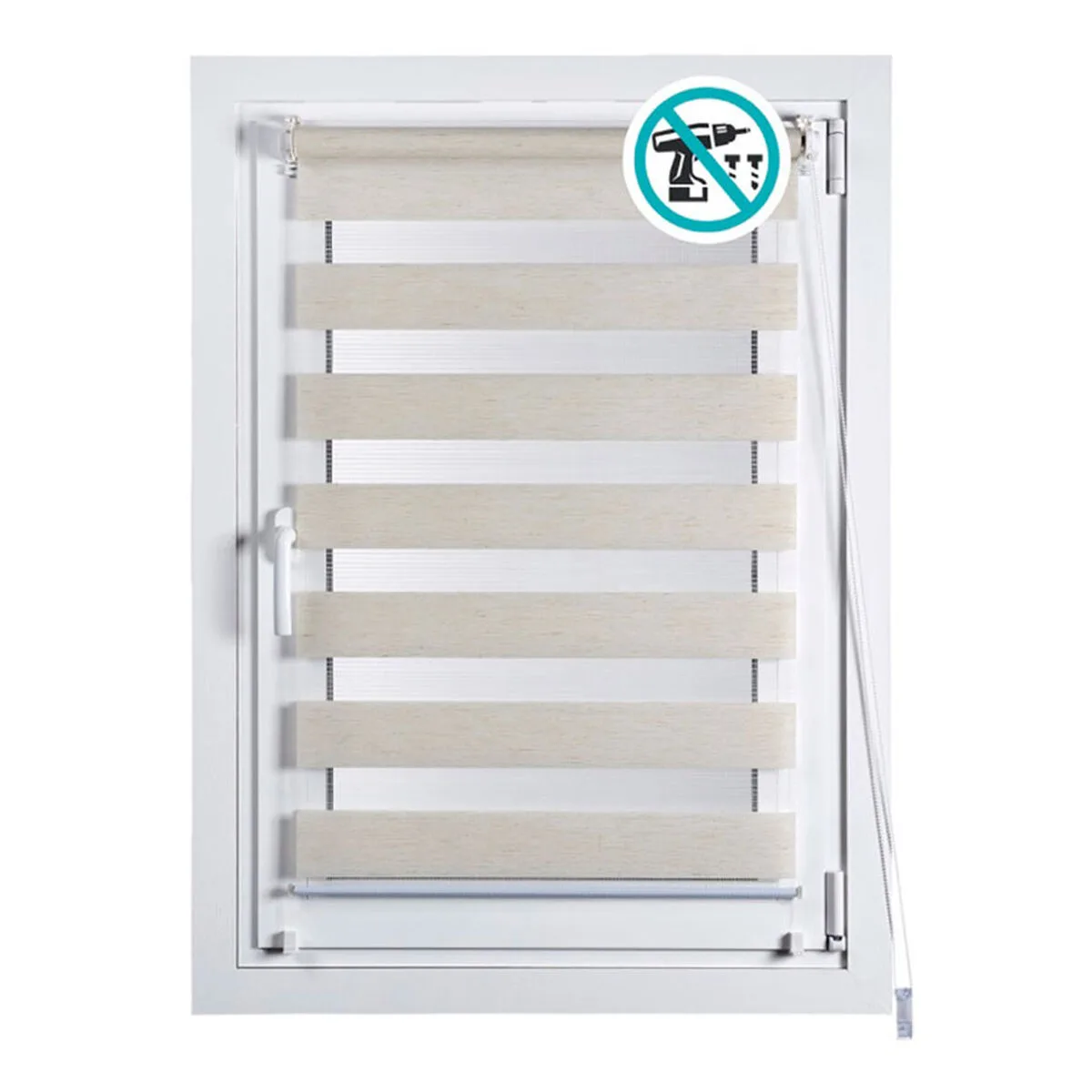 Store a enrouleur stor planet clip fix night day beige 120 x 180 cm s792039953. Votre foyer mérite le style et le confort des produits Diaytar Home.
