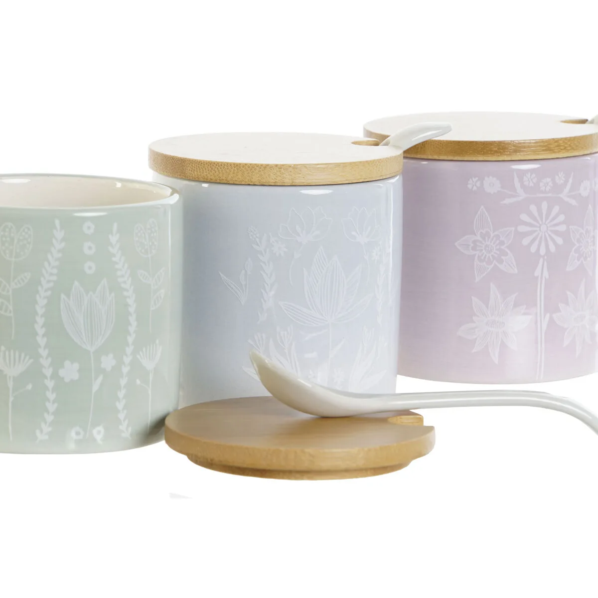 Sucrier dkd home decor bleu vert lila bambou dolomite 7 5 x 7 5 x 7 5 cm 3 unites s305480434. Avec Diaytar, faites le plein d'idées et de produits ingénieux pour toutes les pièces de votre maison et tous les aspects de votre vie