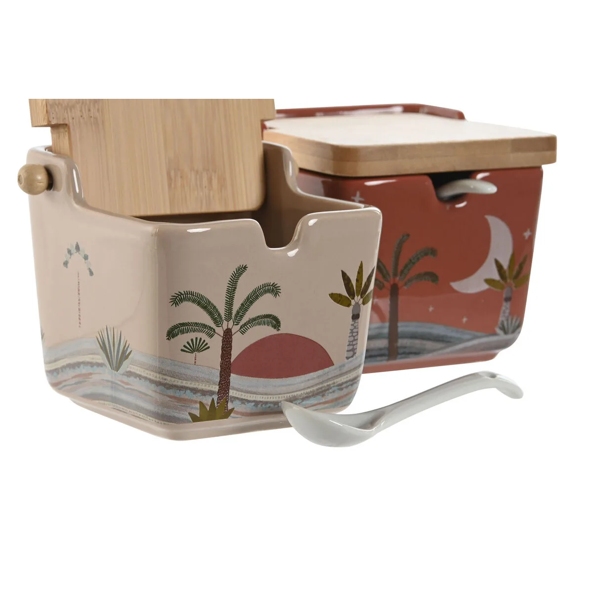 Sucrier home esprit beige rose terre cuite lila bambou dolomite 7 5 x 7 5 x 7 5 cm 2 unites s305551460. La qualité Diaytar : un engagement, une promesse, une satisfaction garantie.