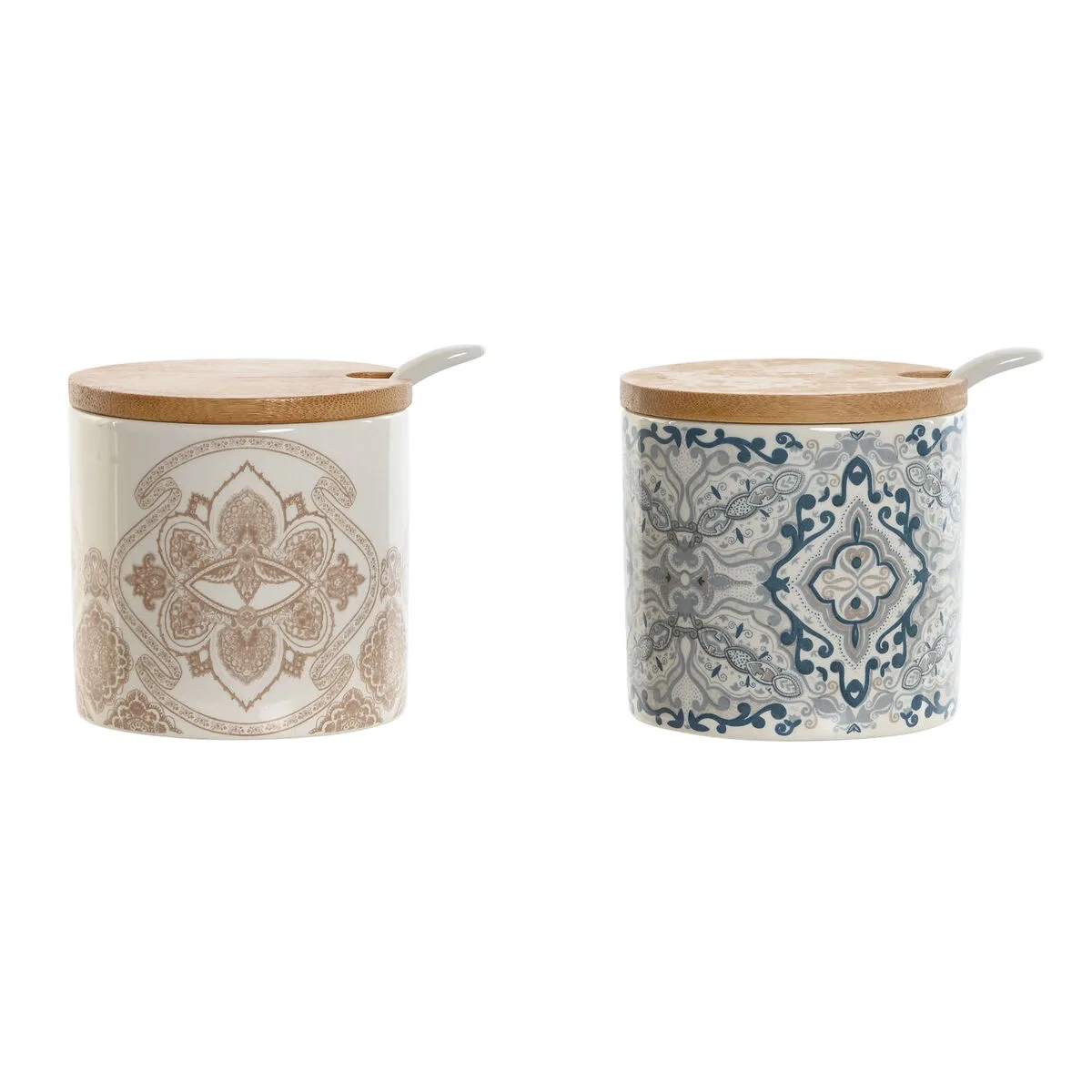 Sucrier home esprit bleu beige rose lila bambou dolomite 7 5 x 7 5 x 7 5 cm 2 unites s305551214. Diaytar : Parce que vos goûts sont éclectiques, notre offre de produits l'est tout autant. Explorez sans modération.