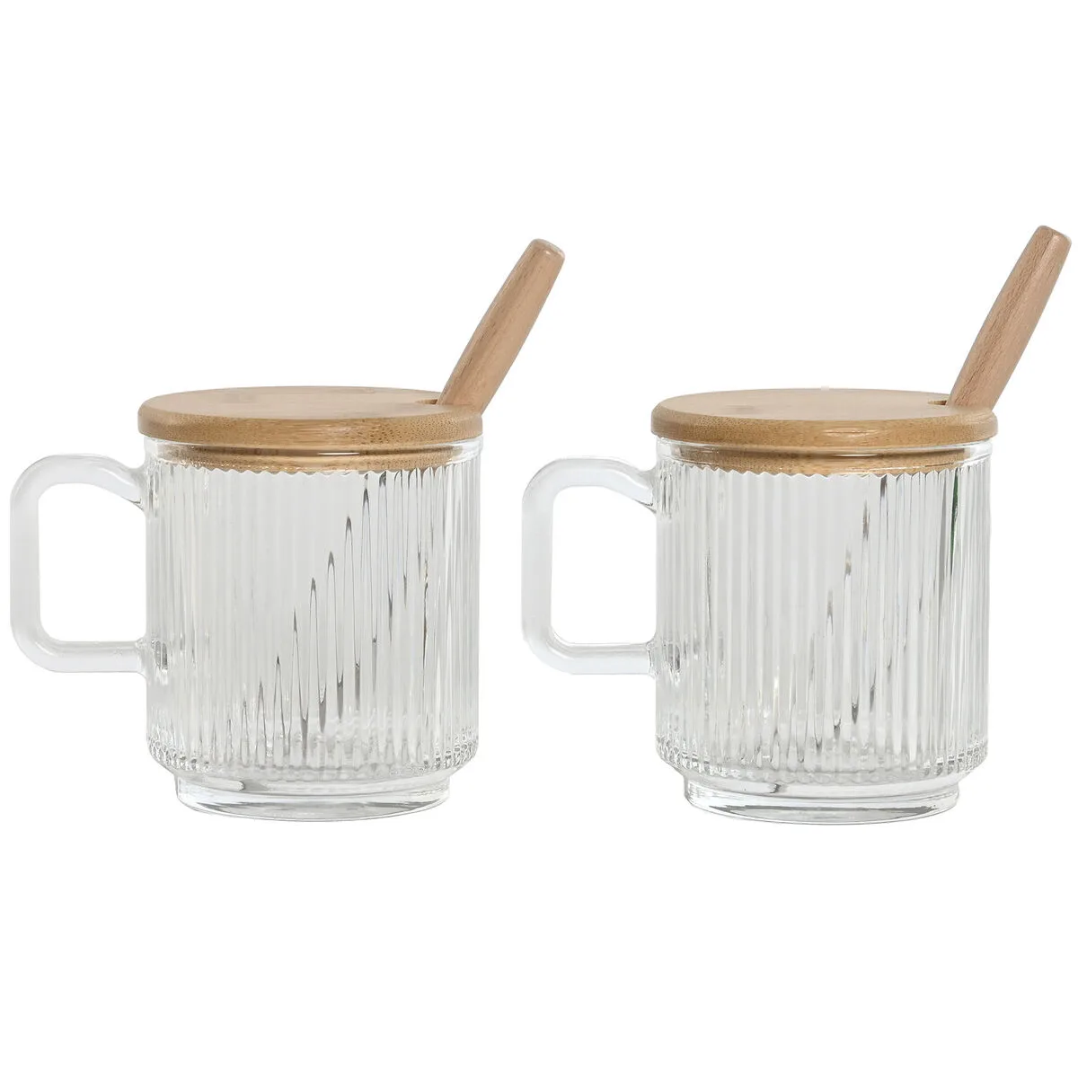 Sucrier home esprit transparent bambou verre 350 ml 11 7 x 8 7 x 14 cm 2 pieces 12 unites s305746044. Diaytar réinvente le e-commerce avec une approche généraliste axée sur la qualité, la tendance et l'accessibilité