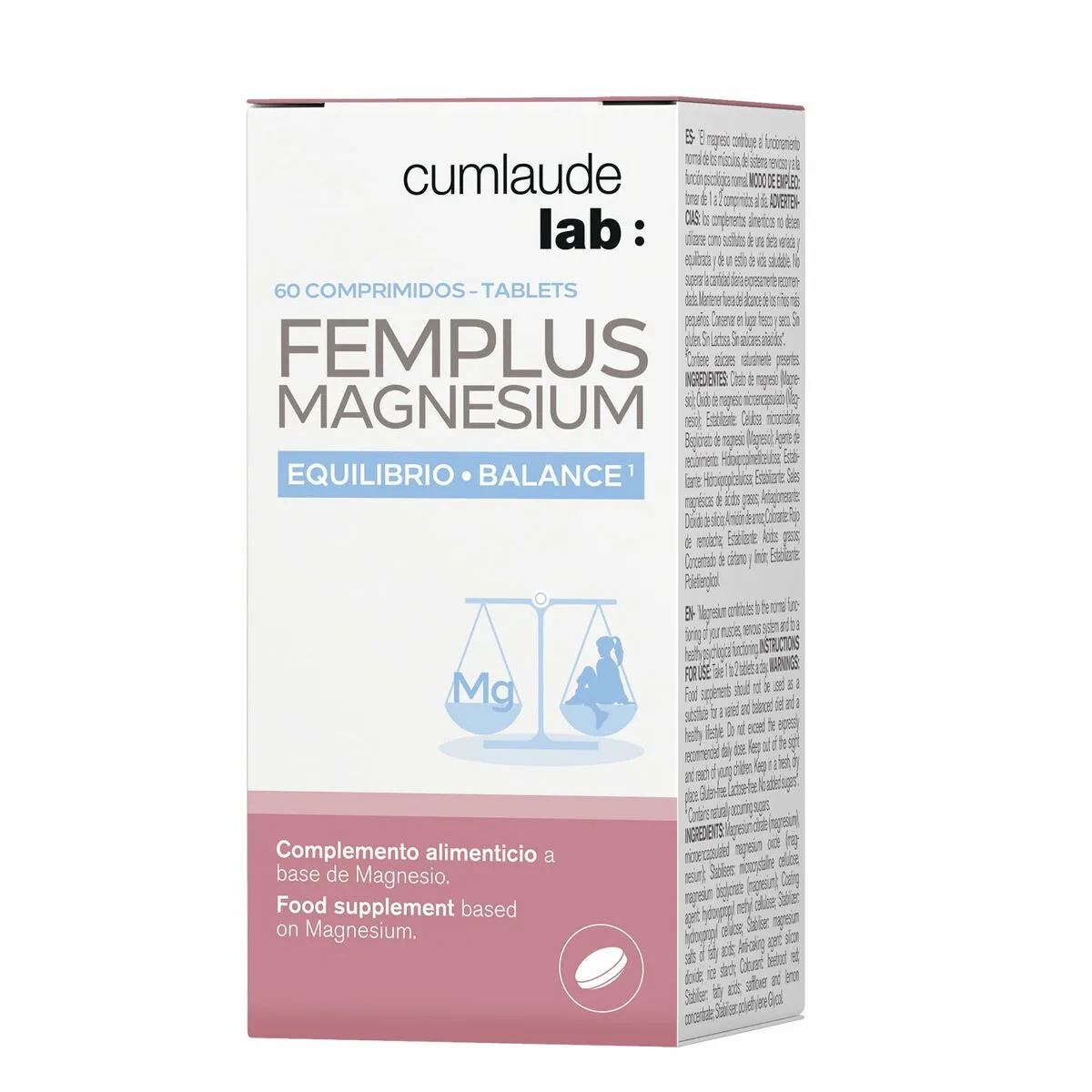Supplement alimentaire cumlaude lab femplus magnesium 60 unites s0513001538. Diaytar, c'est le hub où se connectent les créateurs de produits géniaux et les clients qui les attendaient sans le savoir.