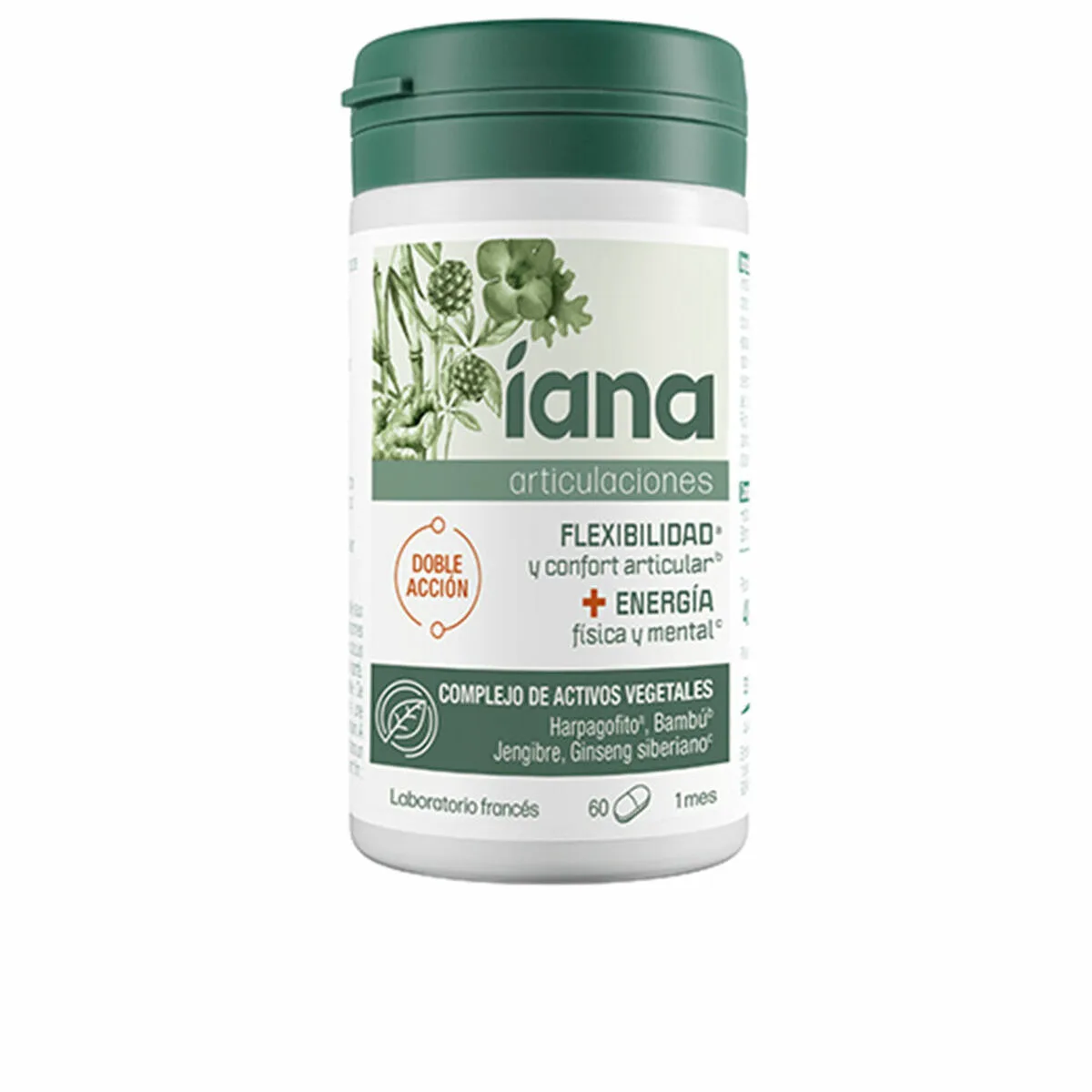 Supplement alimentaire iana articulaciones flexibilidad y energia x60 s0514456537. L'excellence à portée de clic avec la boutique en ligne Diaytar.