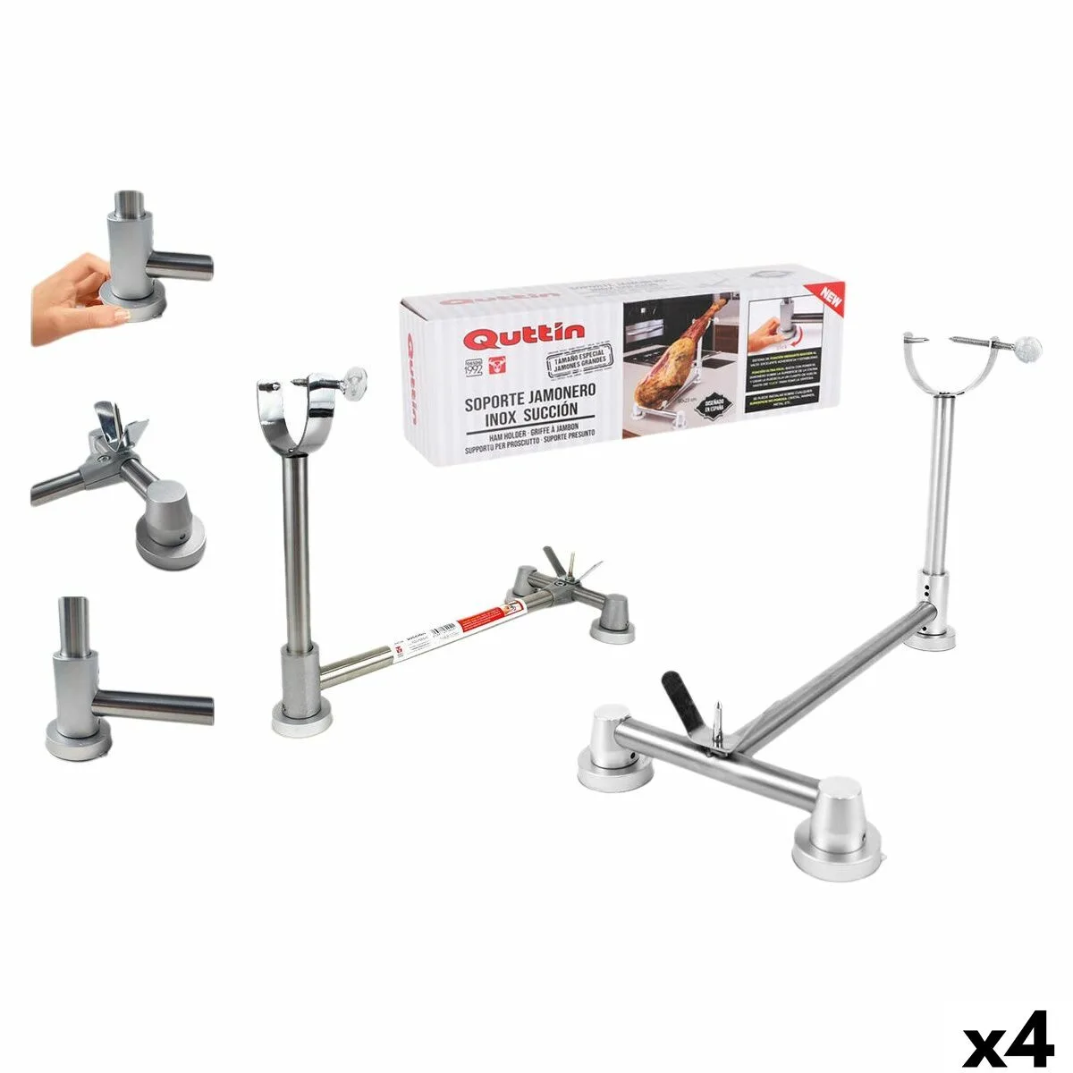 Support a jambon cru quttin inox 50 x 22 x 32 cm 4 unites s223663842. Diaytar s'adapte à vos besoins avec une gamme complète et variée.