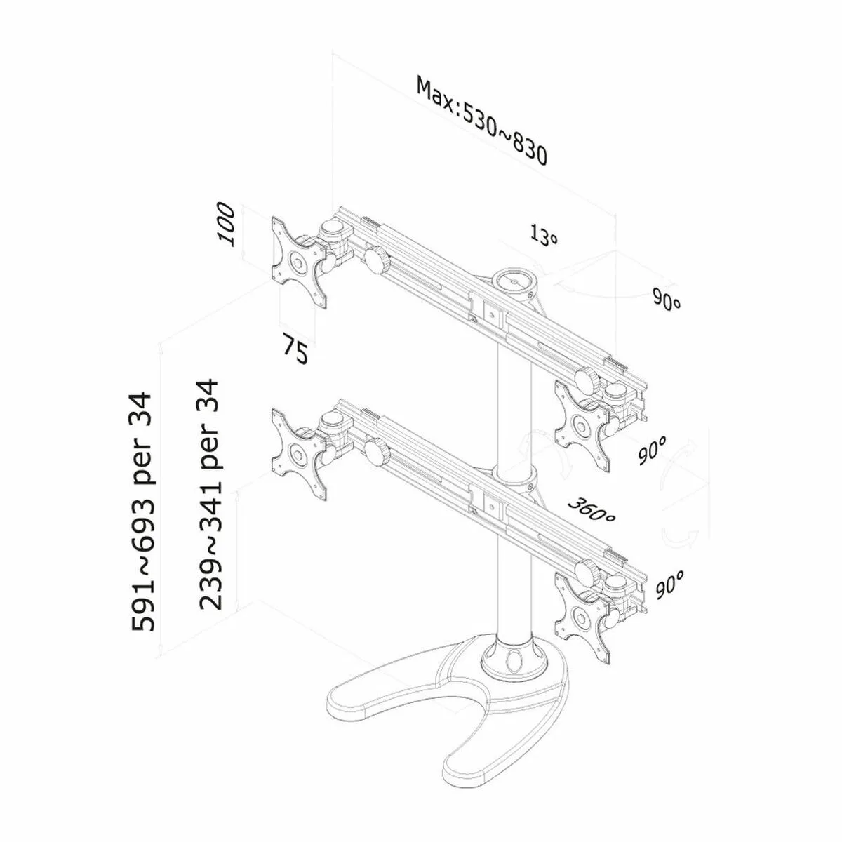 Support de table d ecran neomounts fpma d700dd4 s5502462852. Diaytar, c'est votre partenaire de confiance pour construire un quotidien plus fluide, plus beau, et plus inspirant.