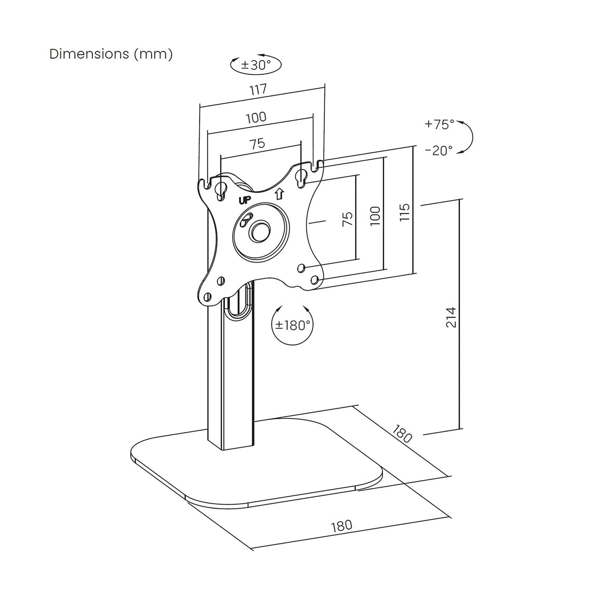 Support de tv aisens dt24tsr 371 10 s563376159. L'art de vivre à la française s'exprime dans notre collection maison Diaytar.