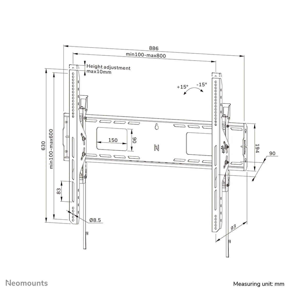 Support de tv neomounts wl35 750bl18 43 s5528490111. Re-découvrez le plaisir de shopper en ligne avec Diaytar et sa multitude de produits triés sur le volet pour vous