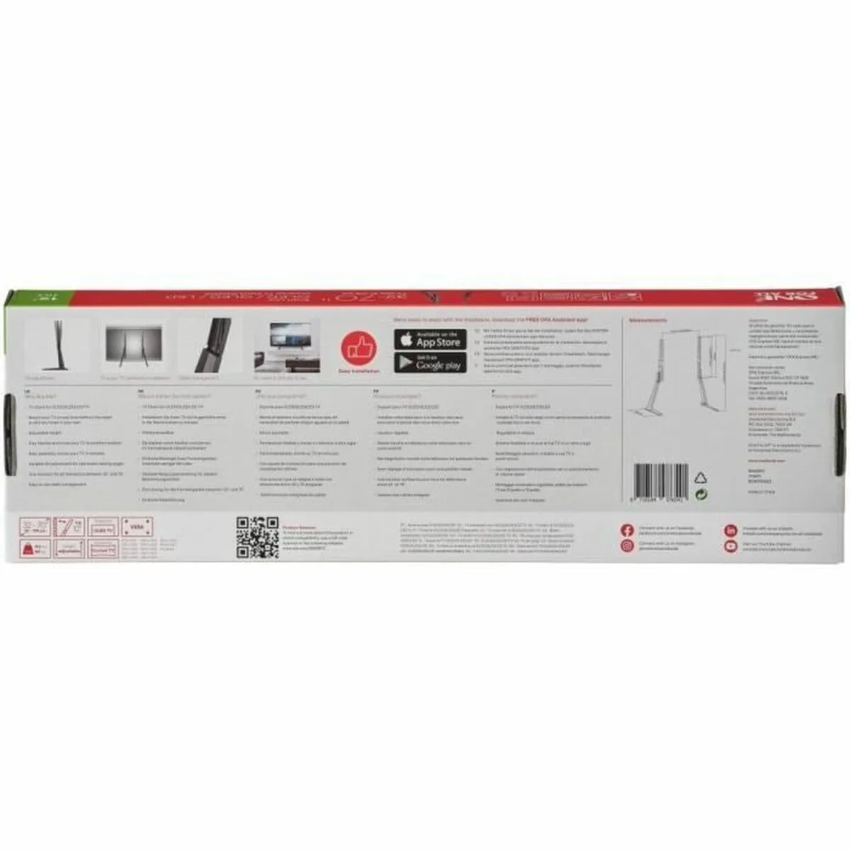 Support de tv one for all wm2870 s719427184. Diaytar est le trait d'union entre le monde de la tech et celui du lifestyle, pour une expérience utilisateur sans faille.