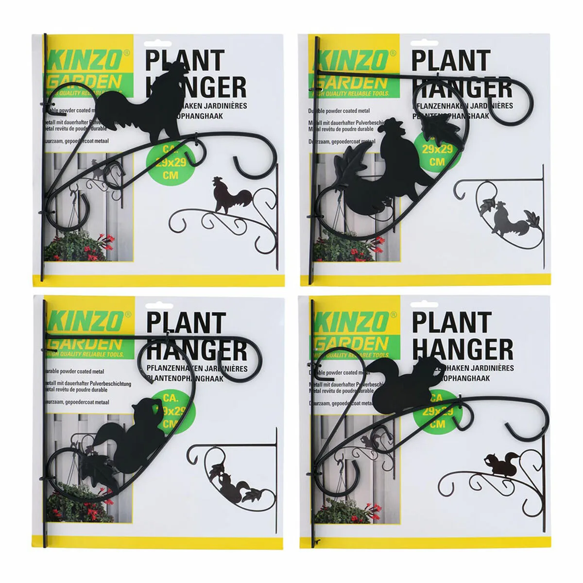 Support mural pour accrocher les pots de fleurs kinzo noir metal s792250390. Diaytar s'engage : derrière chaque produit se cache une promesse de qualité, de durabilité et de satisfaction.