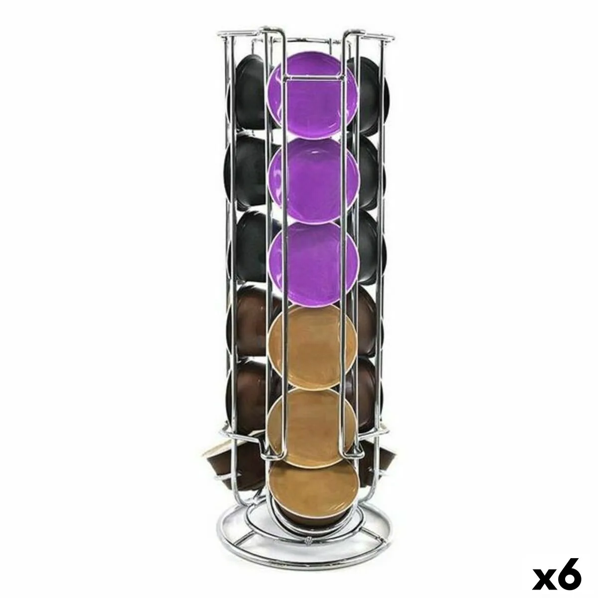 Support pour 18 capsules de cafe quttin 49538 11 5 x 33 cm 6 unites s223011173. Notre équipe chez Diaytar est votre équipe de choc, dévouée à débusquer les produits qui méritent votre attention.