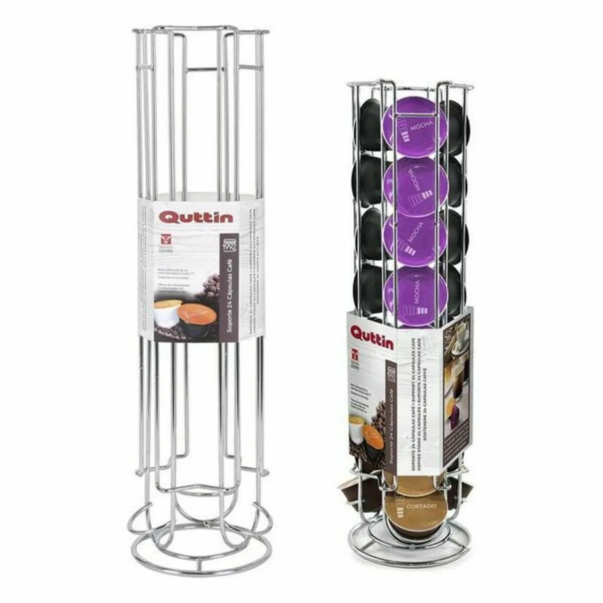Support pour 24 capsules de cafe quttin gr 48867 12 x 43 cm 6 unites s223011317. Soyez à la pointe de la tendance et de la technologie avec Diaytar, votre partenaire pour un shopping généraliste avisé