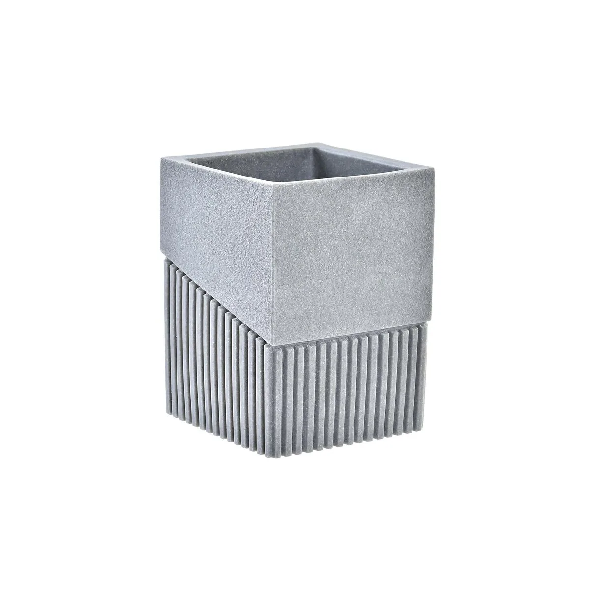 Support pour brosses a dents dkd home decor gris resine 7 6 x 7 6 x 10 cm s303665737. Diaytar Home : Créez l'atmosphère parfaite dans chaque pièce de votre maison.