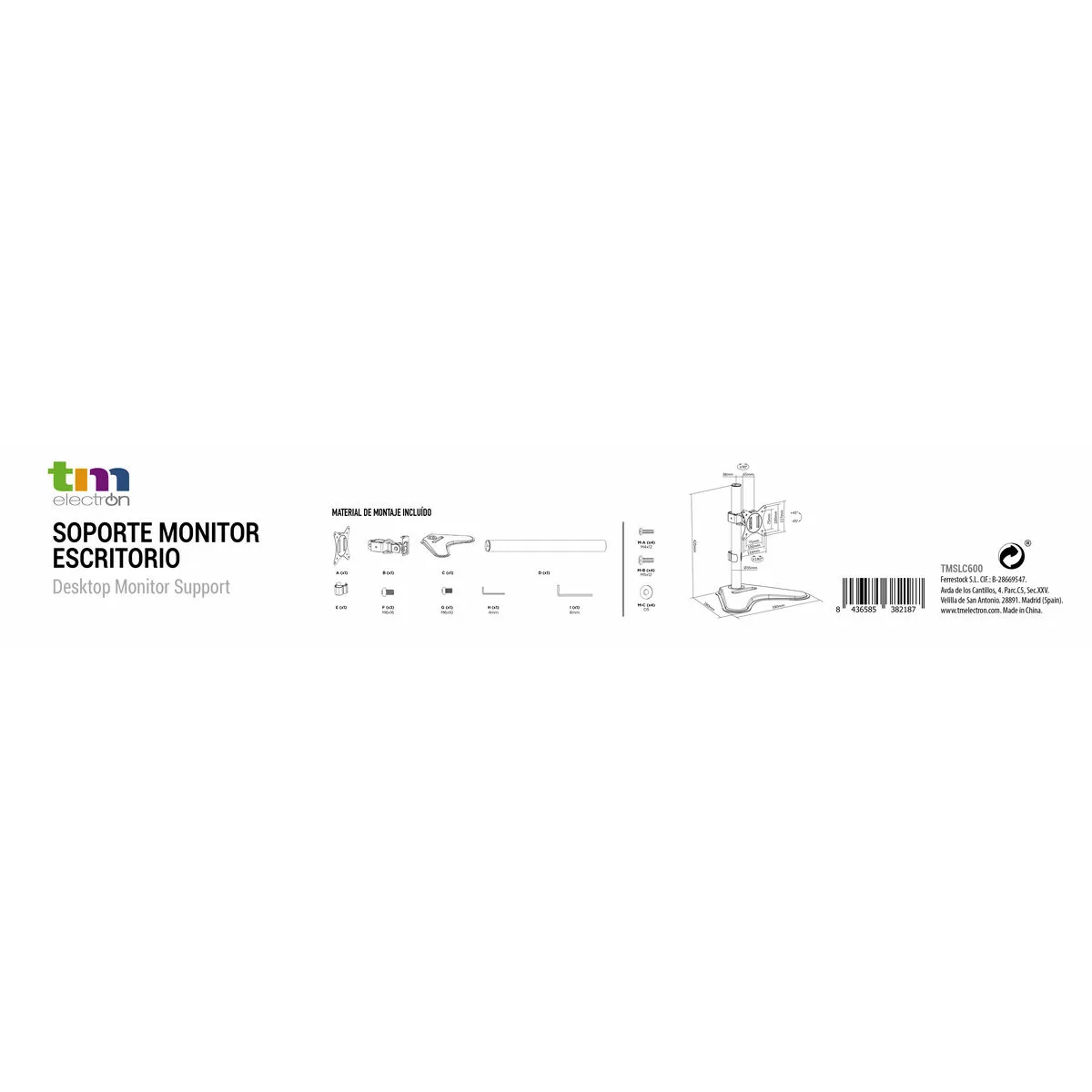 Support reglable tm electron ecran 17 32 s650423130. Votre garde-robe mérite le style Diaytar - Découvrez nos nouveautés !