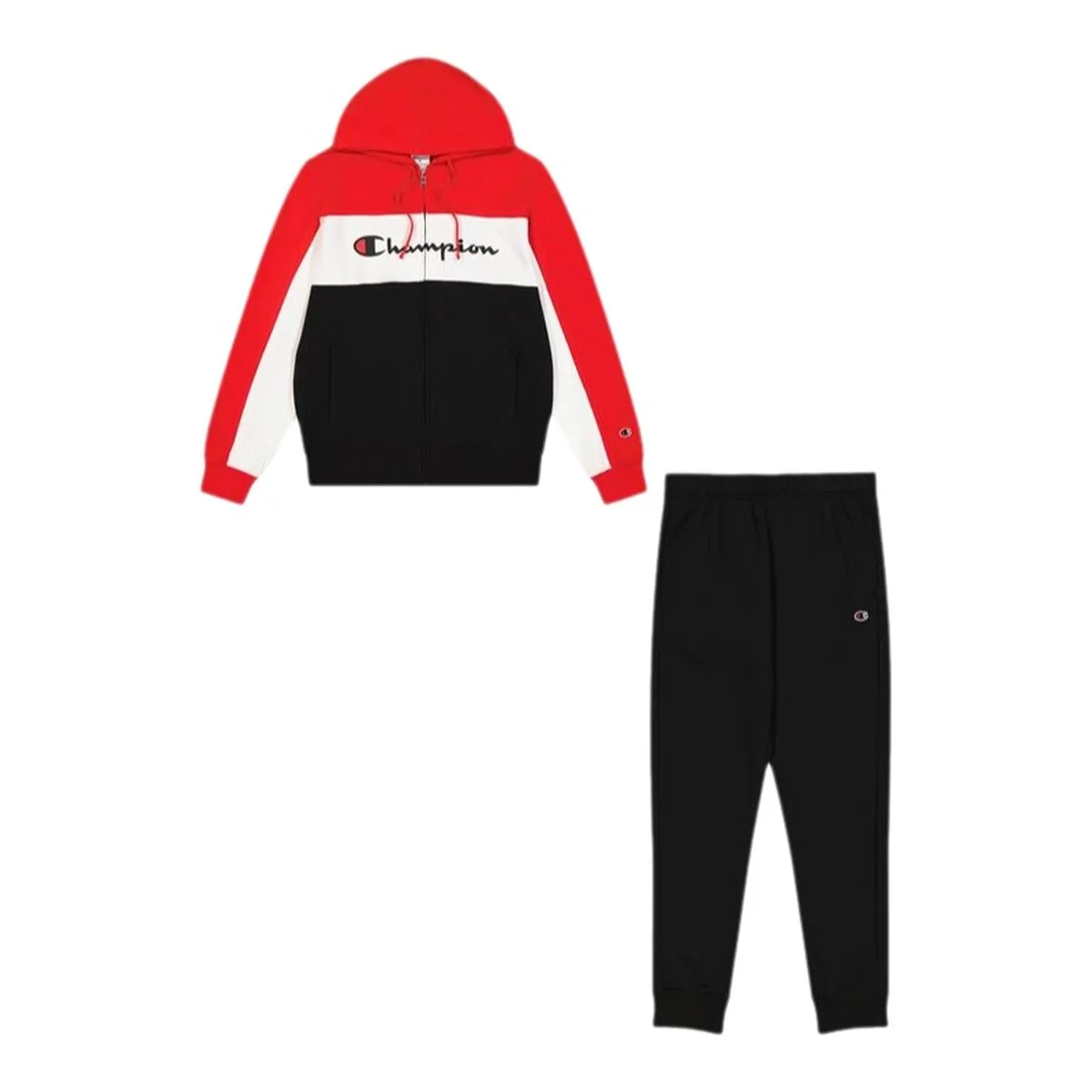 Survetement pour adultes champion champion full zip suit noir rouge homme s6418291241. Créez votre look signature avec les pièces mode sélectionnées par Diaytar.