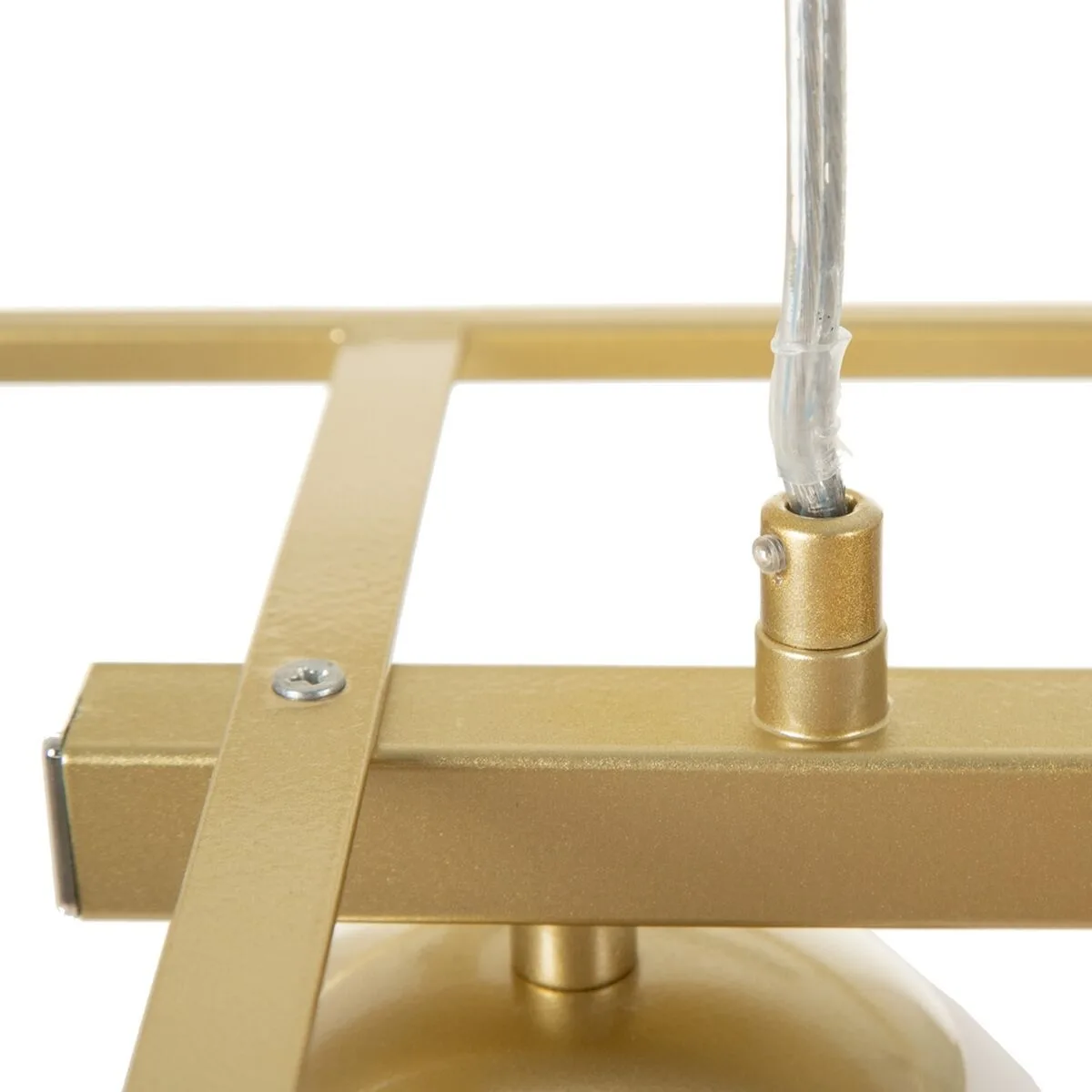 Suspension 45 x 20 x 20 cm verre dore metal blanc s880038748. Diaytar, l'art de mélanger les genres : trouvez l'équipement électronique parfait et l'objet déco qui lui correspondra