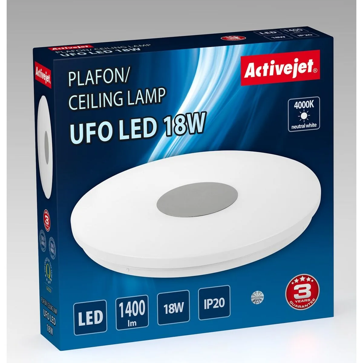 Suspension activejet aje ufo blanc metal 18 w s912168873. La boutique en ligne Diaytar, un terrain de jeu infini pour tous ceux qui aiment découvrir des produits utiles et beaux