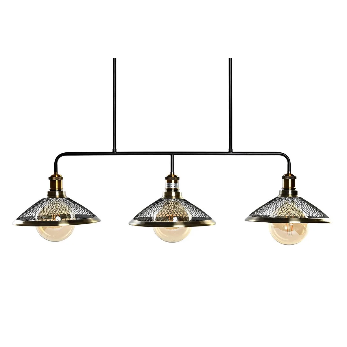 Suspension dkd home decor 100 x 29 x 22 cm noir dore metal 50 w s303144526. Découvrez la diversité Diaytar : une infinité de produits pour la maison, le travail, les loisirs, tous dans l'air du temps