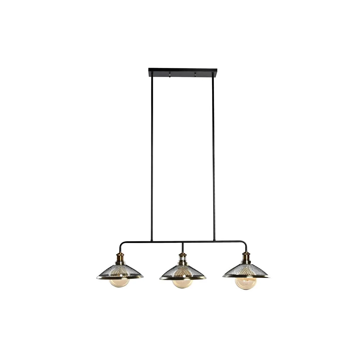 Suspension dkd home decor 100 x 29 x 22 cm noir dore metal 50 w s303144555. Notre équipe Diaytar parcourt le globe pour vous dénicher les produits généraux et électroniques les plus prometteurs