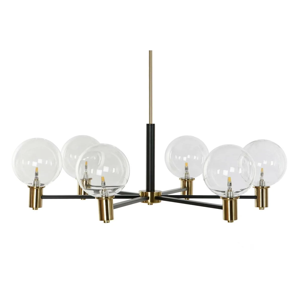 Suspension dkd home decor 83 x 83 x 128 cm verre noir dore metal 9 w s304364874. Diaytar c'est bien plus qu'une boutique en ligne : c'est un concept où chaque produit, de l'électronique à la décoration, raconte une histoire