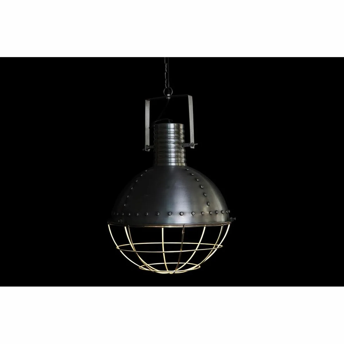 Suspension dkd home decor argente fer 50 w 43 x 43 x 66 cm s303160869. Chez Diaytar, nous sommes convaincus que le meilleur produit est celui qui allie utilité, beauté et innovation. C'est notre credo.